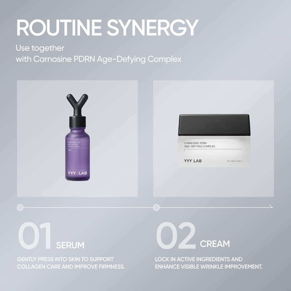 YYYLAB - CARNOSINE Double Repair SET (A.R.B Serum 30ml + Carnosine PDRN Cream 50ml)
