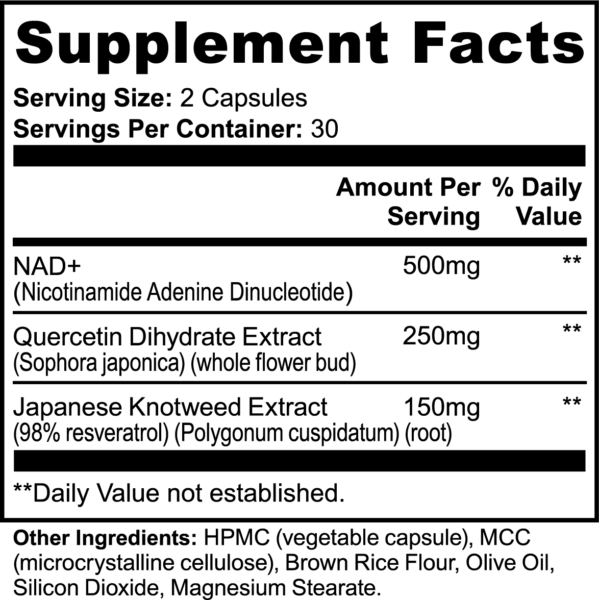 NAD+ Skin Longevity Complex