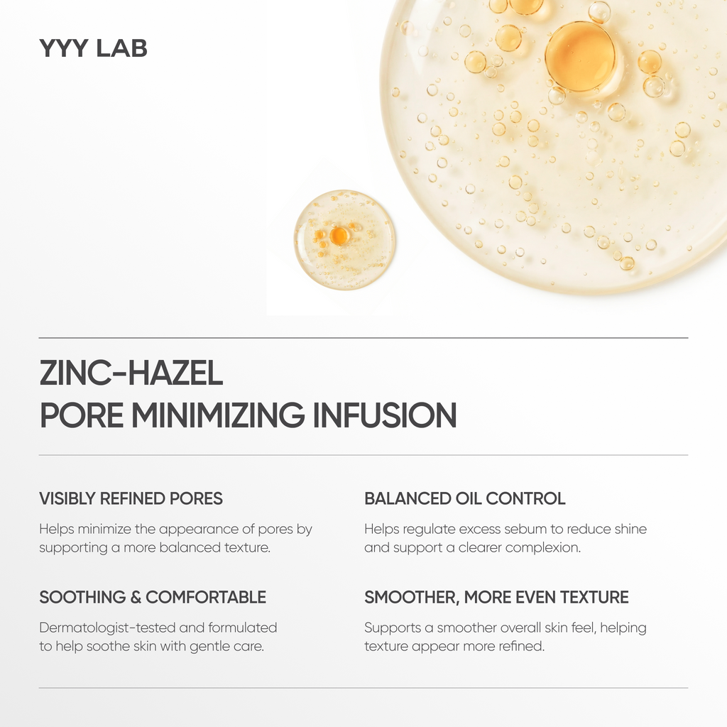 YYYLAB - Glass Skin Duo (ZINC-HAZEL Pore Minimizing Infusion + CARNOSINE PDRN Age Defying Complex)