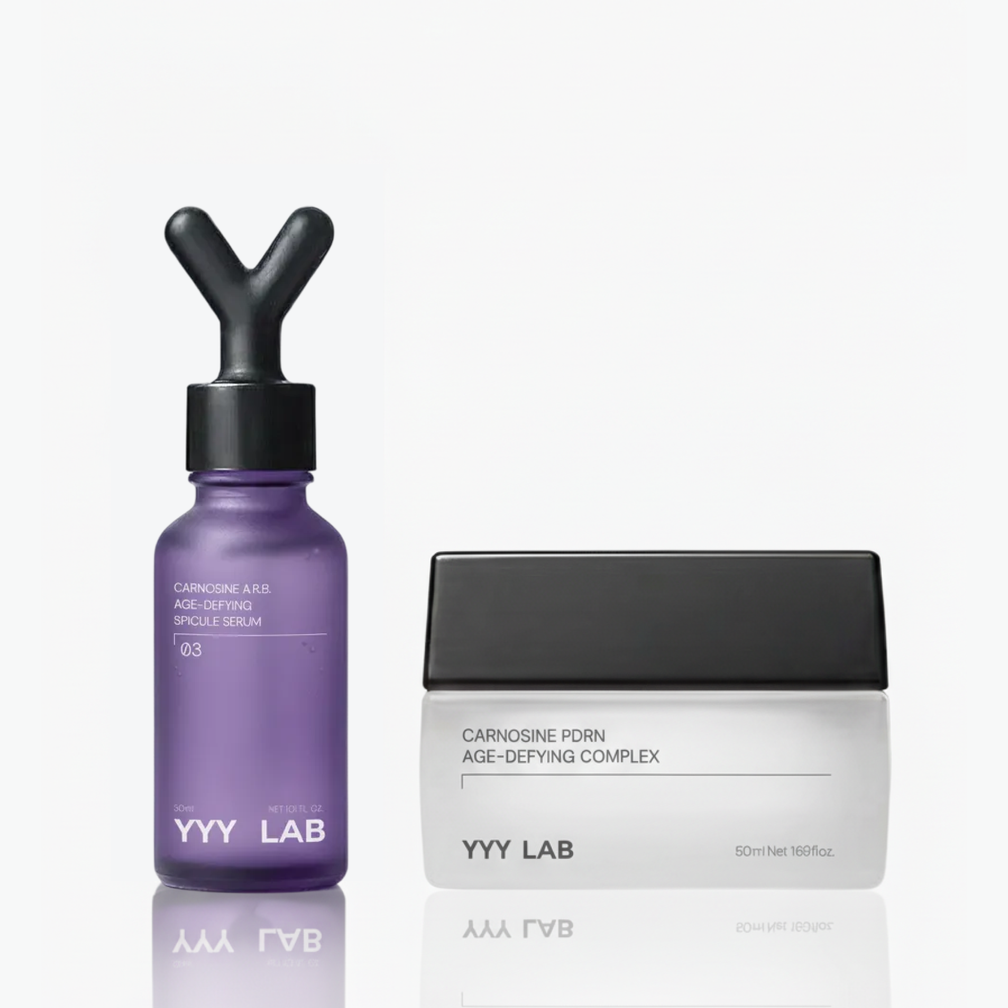 YYY LAB - CARNOSINE Double Repair SET (A.R.B Serum 30ml + Carnosine PDRN Cream 50ml)